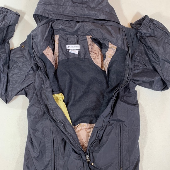 Columbia Womens small interchange zip up hoodie jacket Omni tech waterproof - Picture 6 of 11